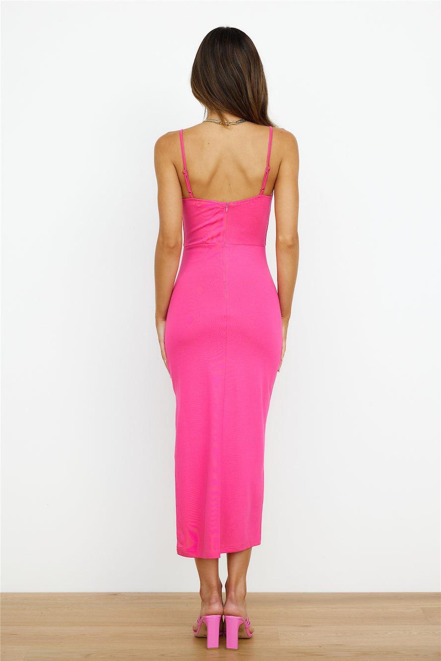 Gorg Club Midi Dress Pink