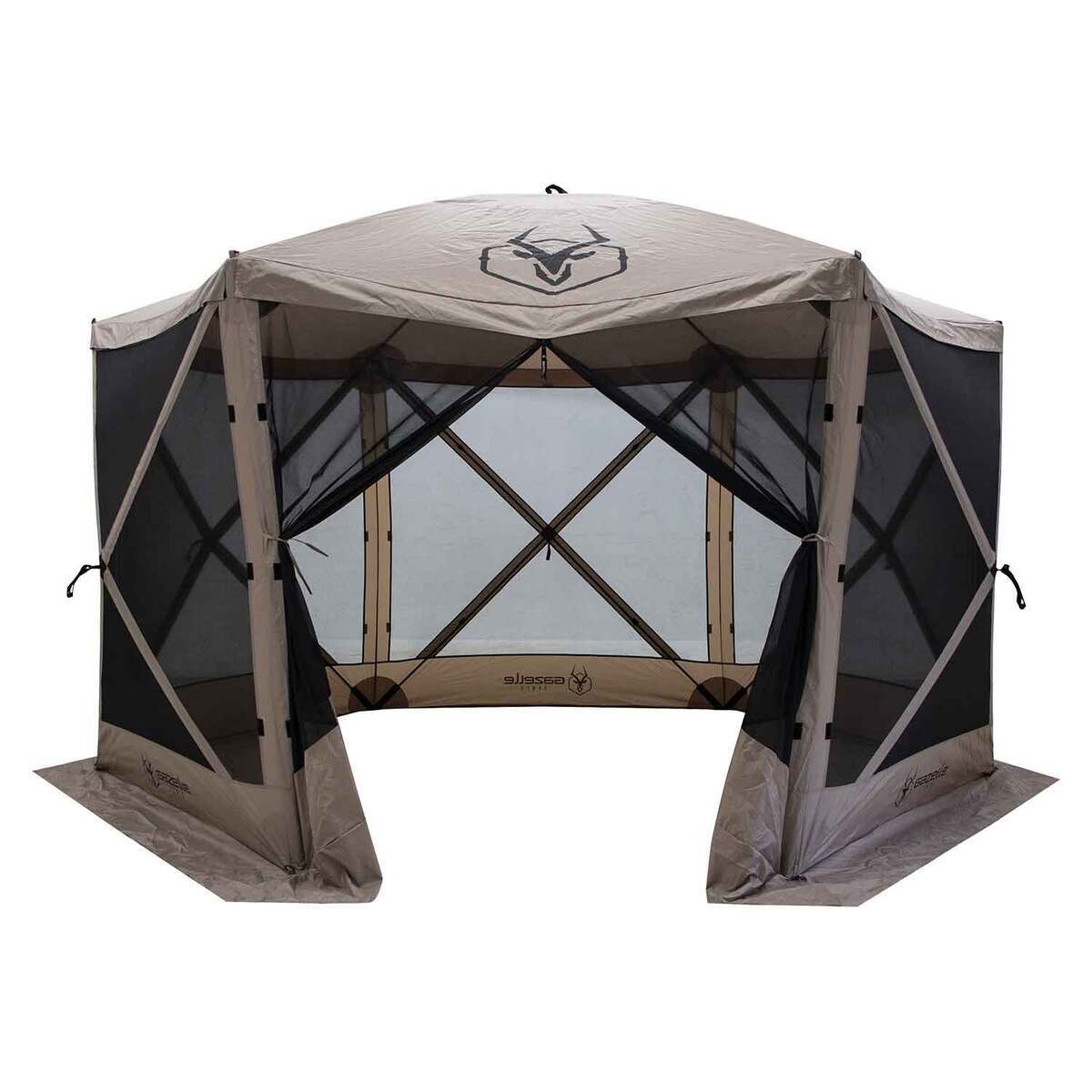 Gazelle G6 6sided Portable Gazebo  Desert Sand