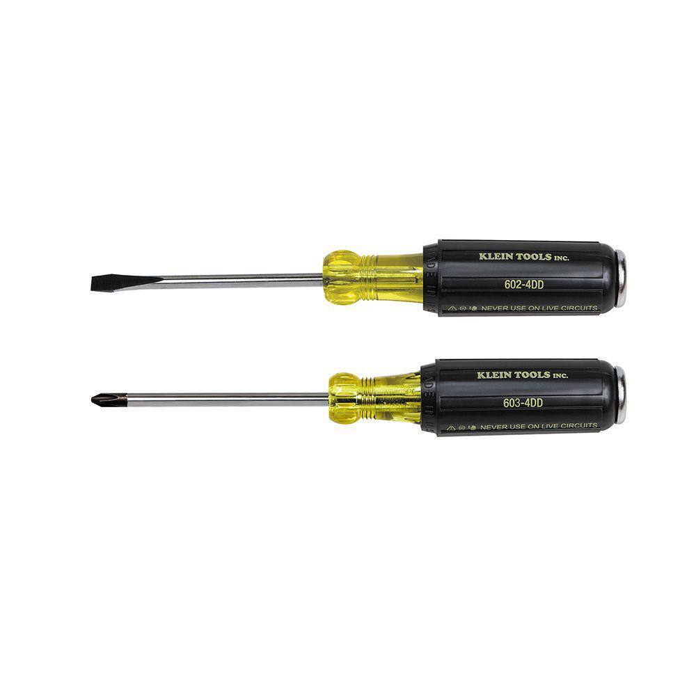 Klein Tools Screwdriver Set Demolition and Phillips 2-Piece 32008