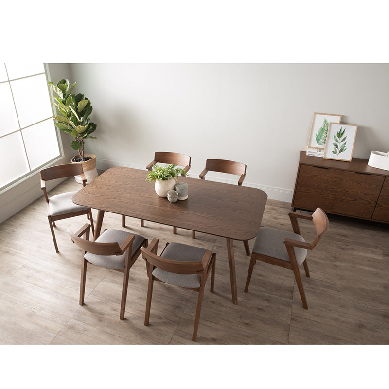 Zola Dining Chair - Cocoa & Grey