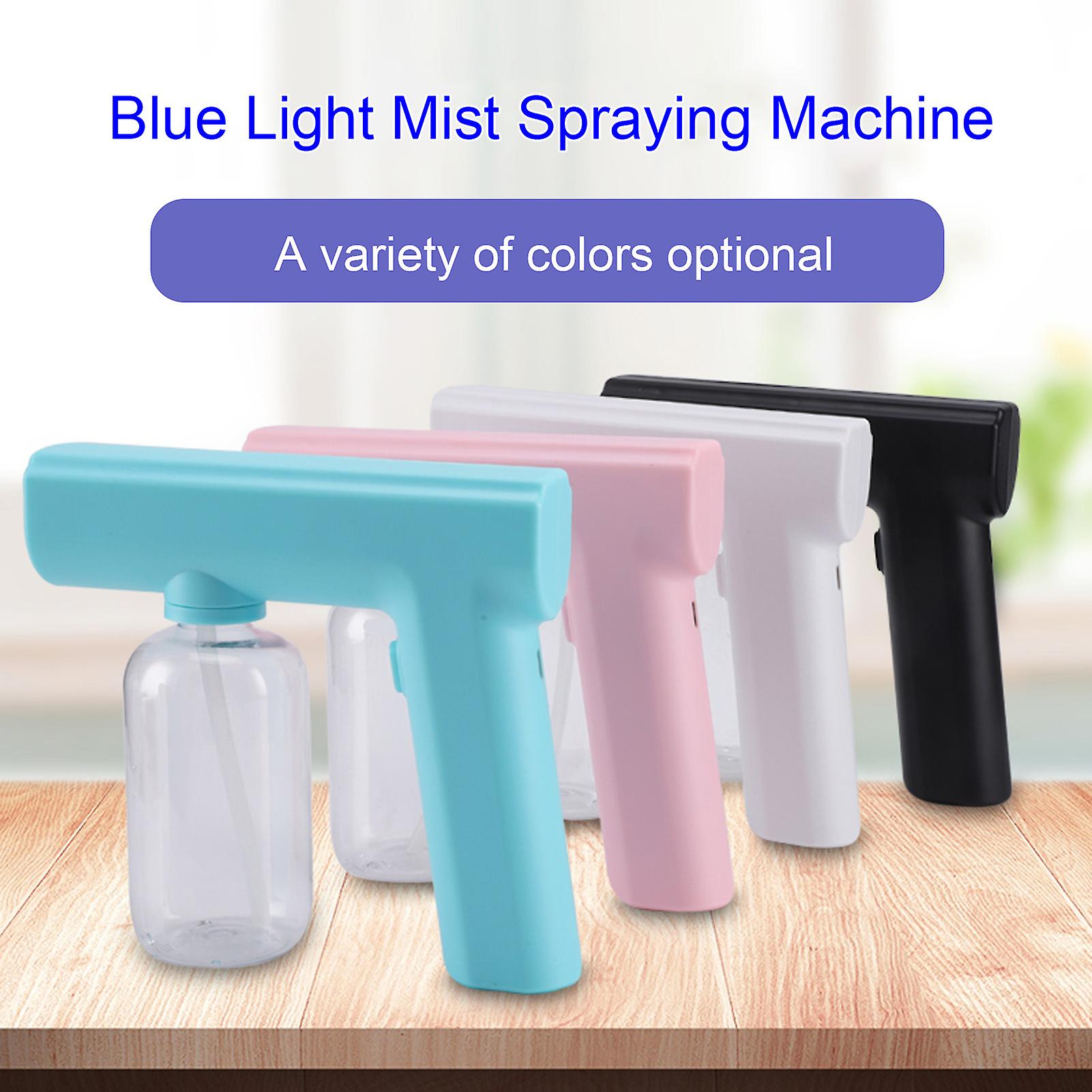 Usb Rechargeable Handheld Blue Light Fine Mist Spraying Machine Cordless Electric Portable Large Capacity Sprayer For Home/office/school/store/garden