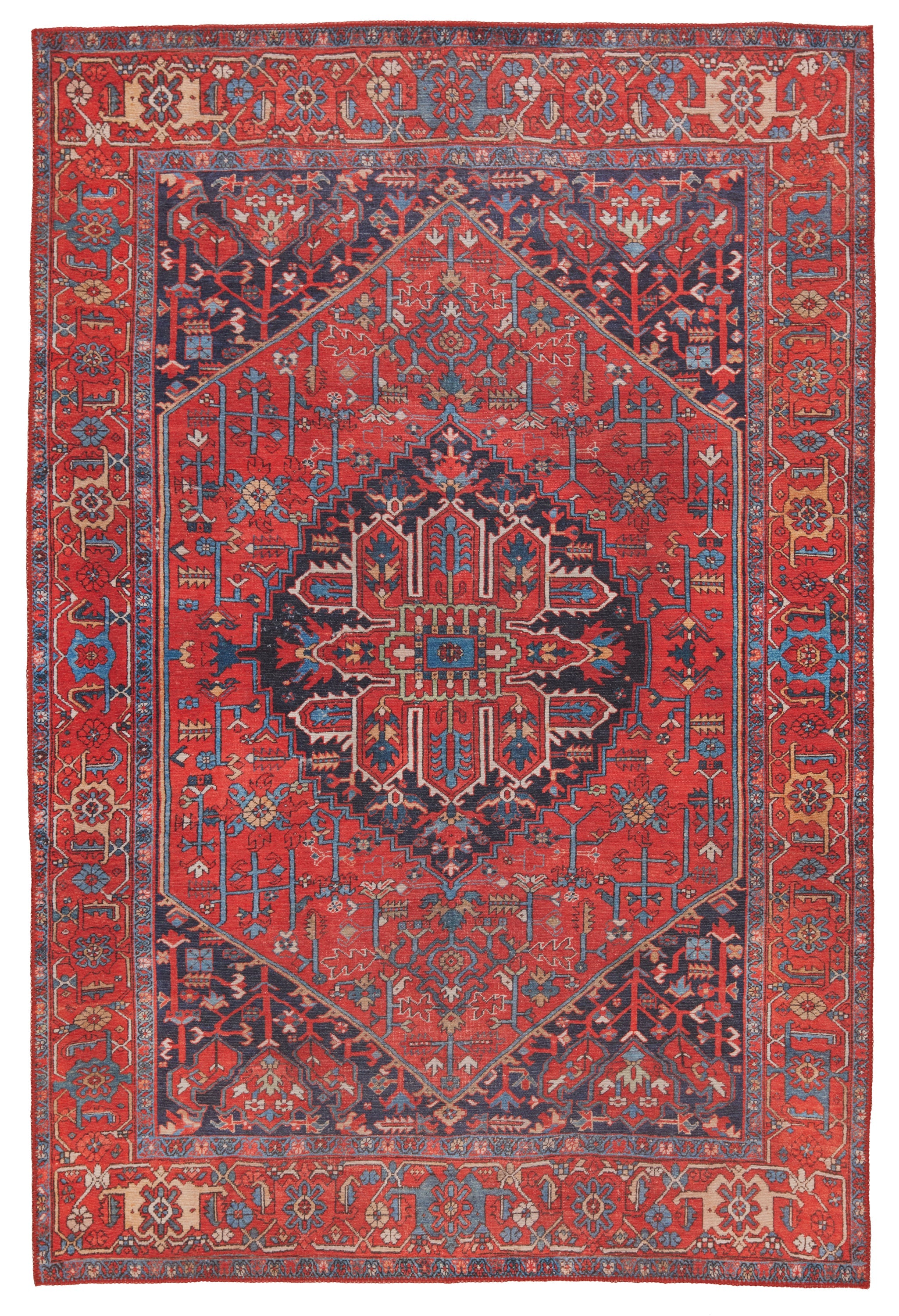 Harman Eterna Red & Blue Rug