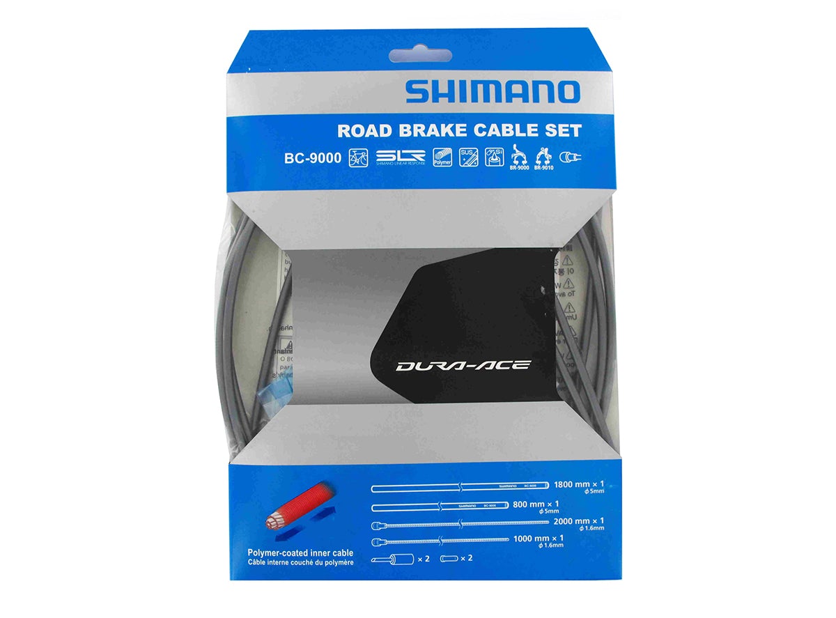 Shimano Dura-Ace 9000 Road Polymer Brake Cable Set - High Tech Gray