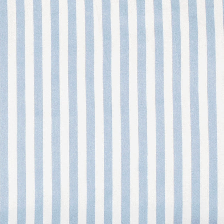 French Blue Striped Fitted Sheet