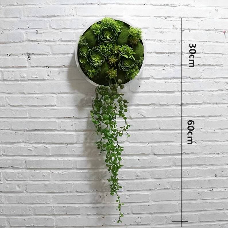 Artificial Plant Succulent Wall Art | Plant Wall | Wall Decoration | H