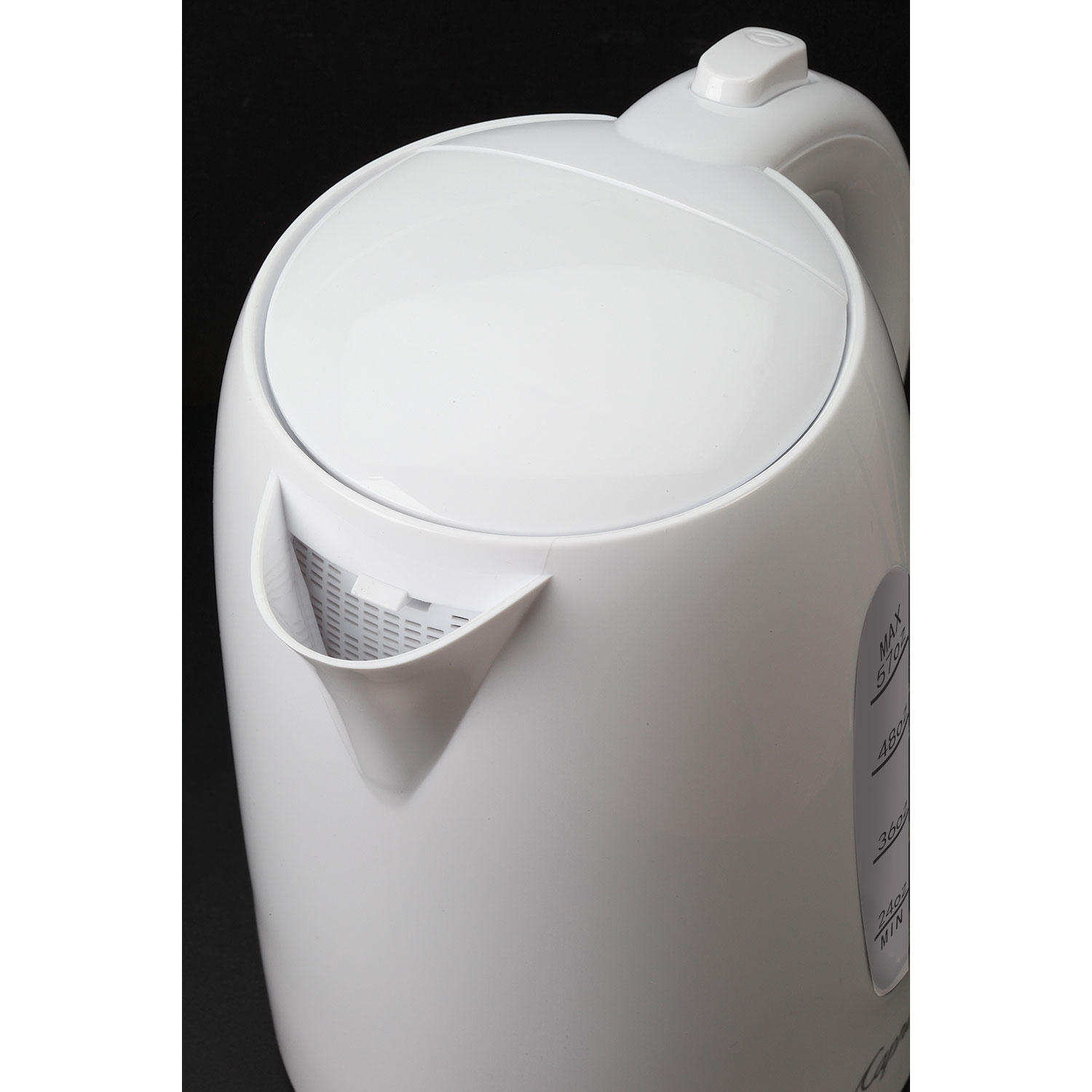 Capresso 279.02 Electric Water Kettle， 57 oz， White