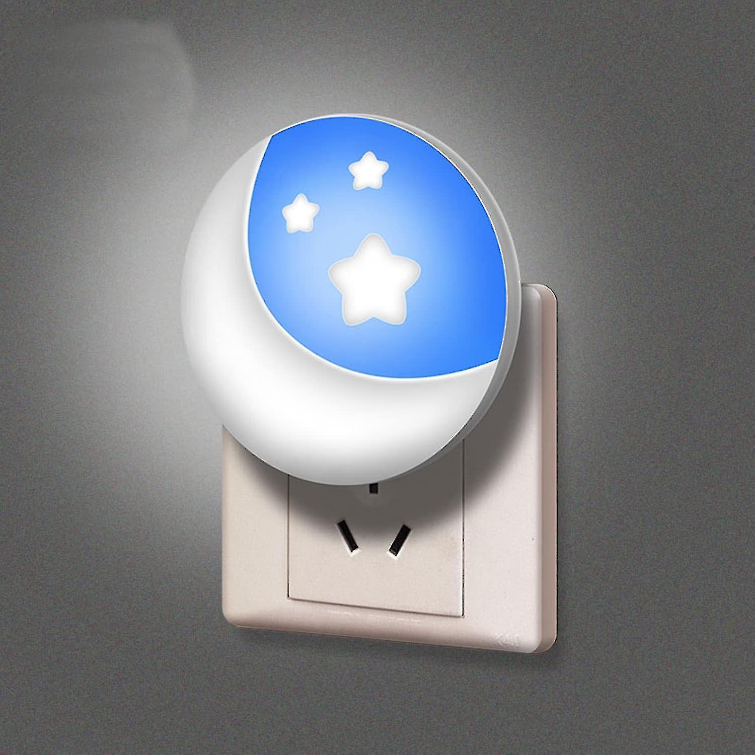 2 Night Light Socket With Light Sensor， Led Night Light For Children， Night Gift