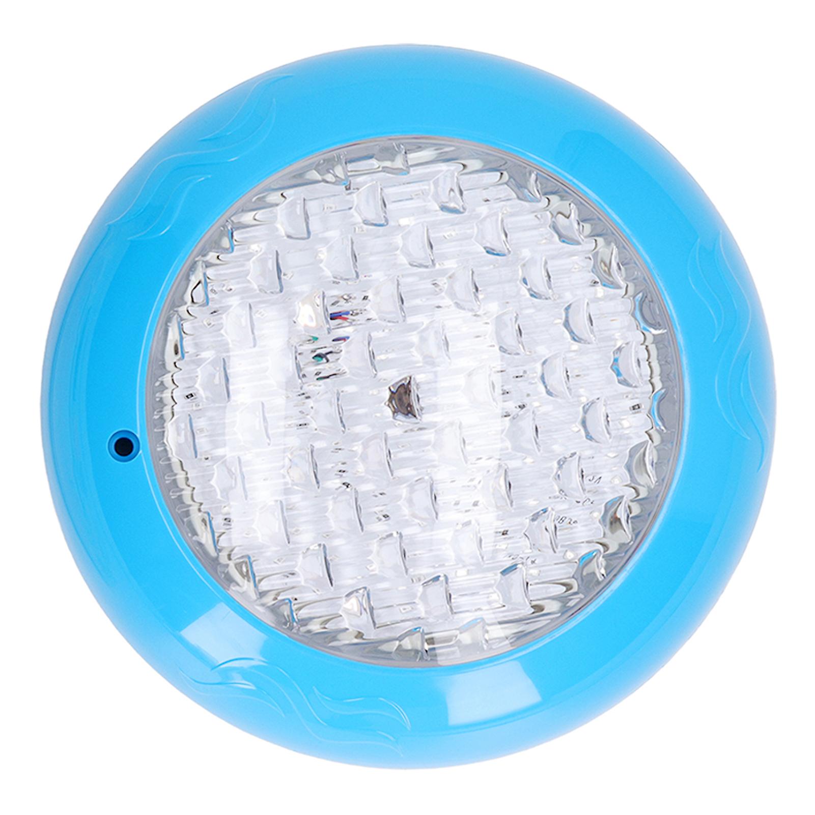 LED Swimming Pool Lamp Wall Mount Underwater Light with Remote Control IP68 Waterproof AC12V 35W