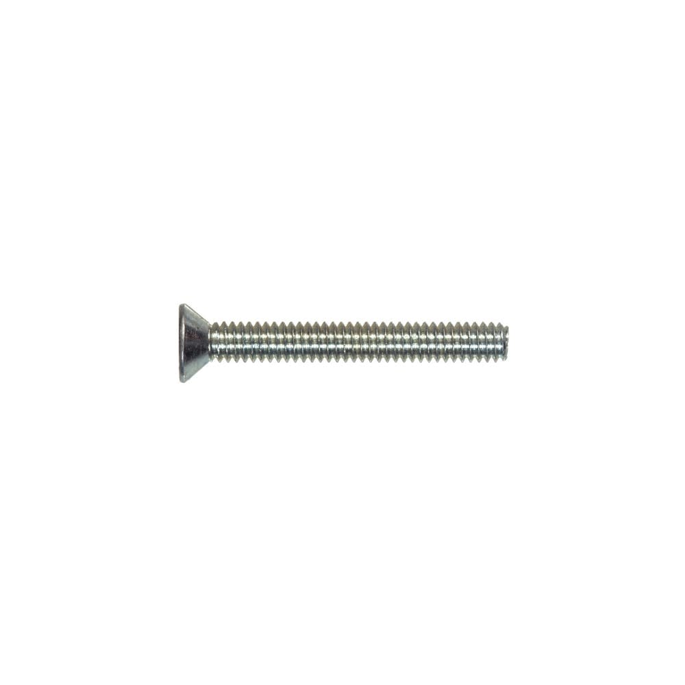 Hillman 1/4-20 x 3 Zinc Flat Head Phillips Machine Screw 100pk