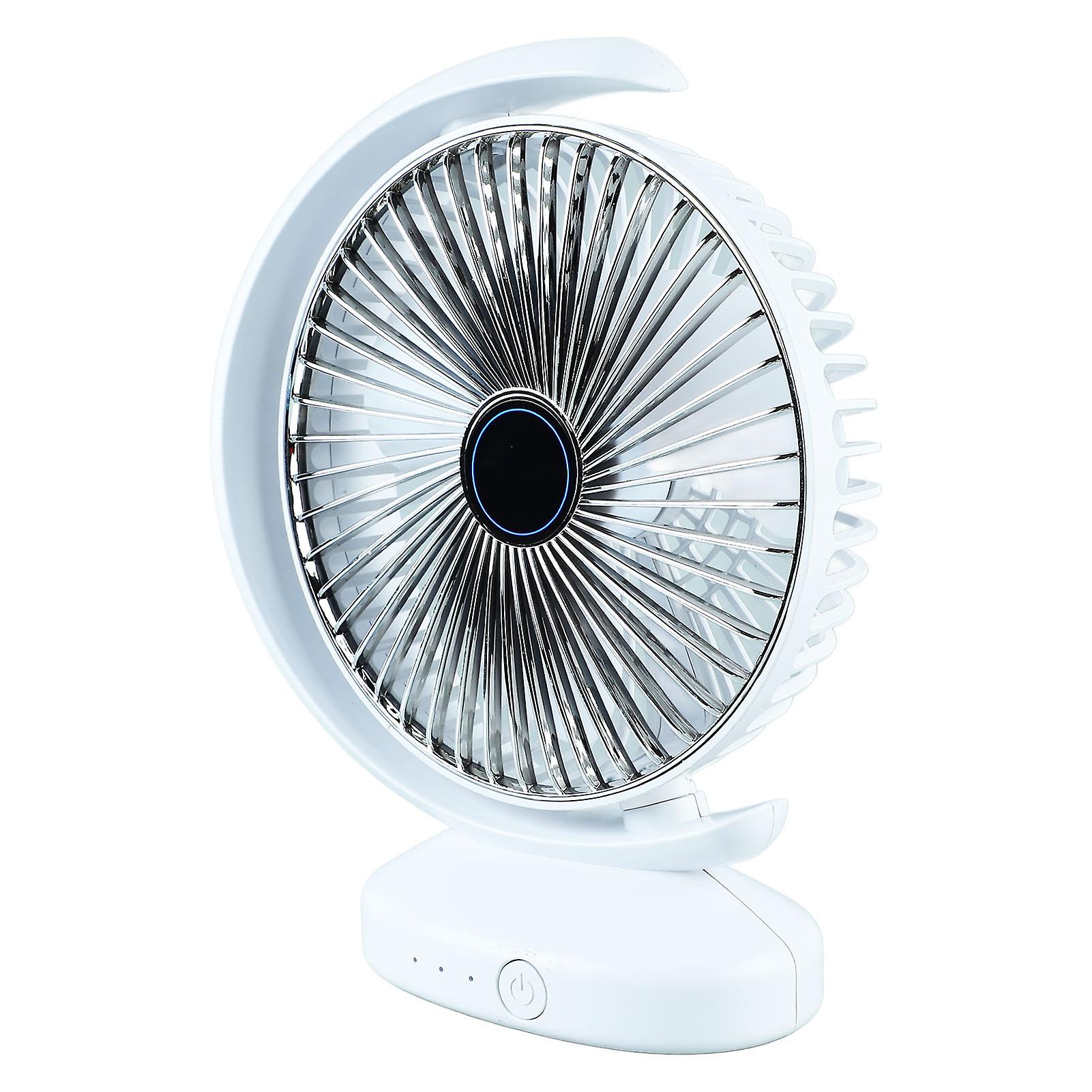 USB Desk Fan，3 Speed Wind Small Quiet USB Desk Fan USB Small Desk Fan Future-Proof Design