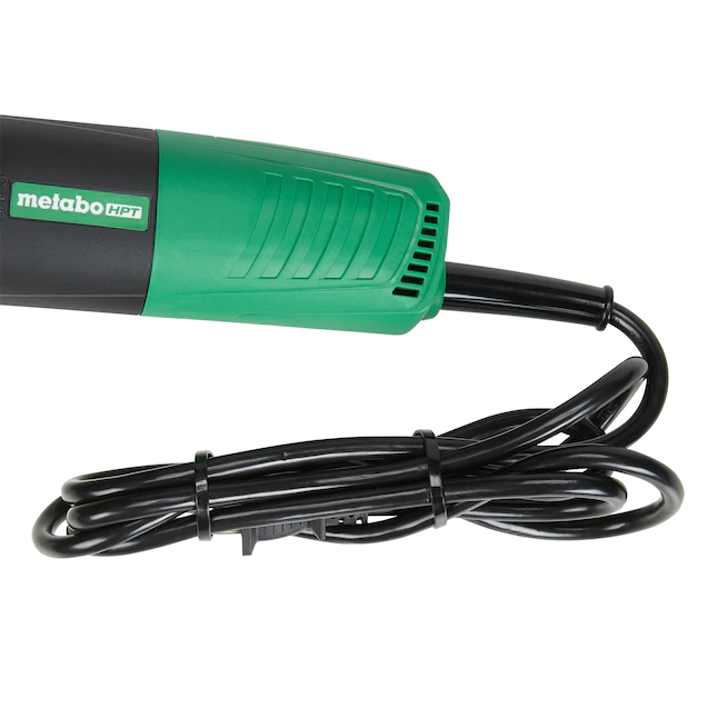 Metabo HPT 4.5-in 6.2 Amps-Amp Sliding Switch Corded Angle Grinder (G12SR4M)