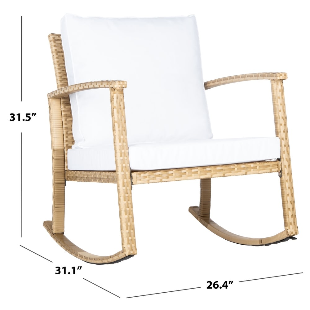 SAFAVIEH Outdoor Daire Rocking Chair.   26\