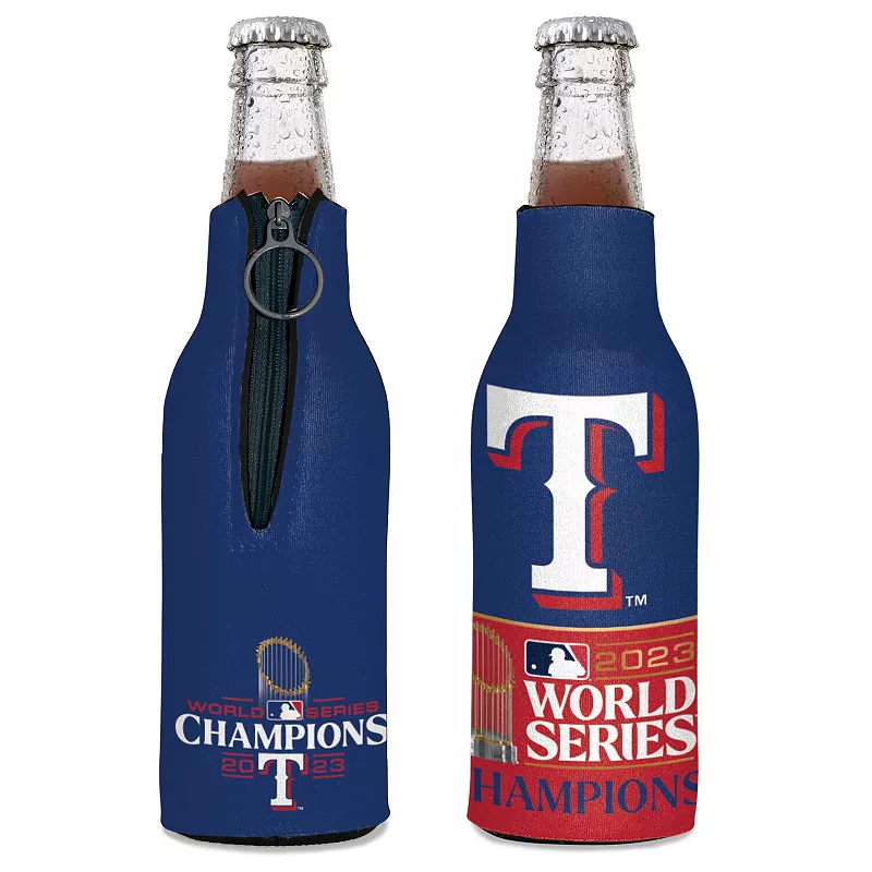 WinCraft Texas Rangers 2023 World Series Champions 12oz. Bottle Cooler