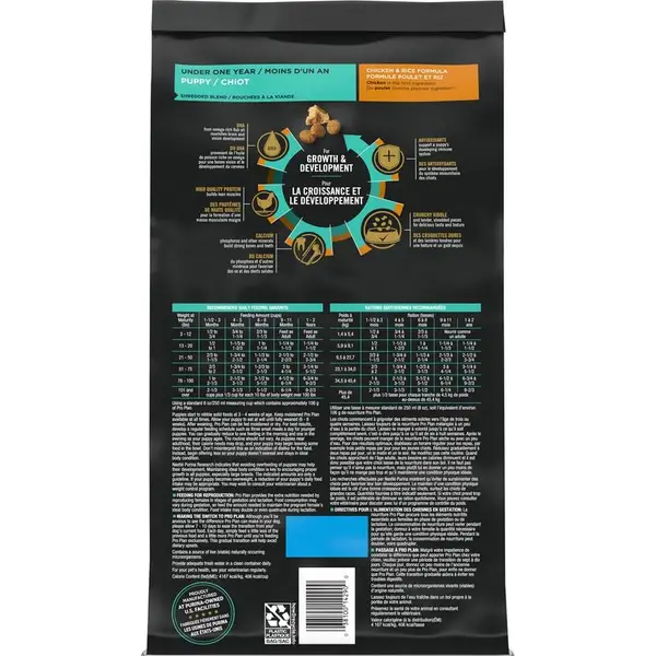 Purina Pro Plan Savor Shredded Blend Chicken and Rice Puppy Food