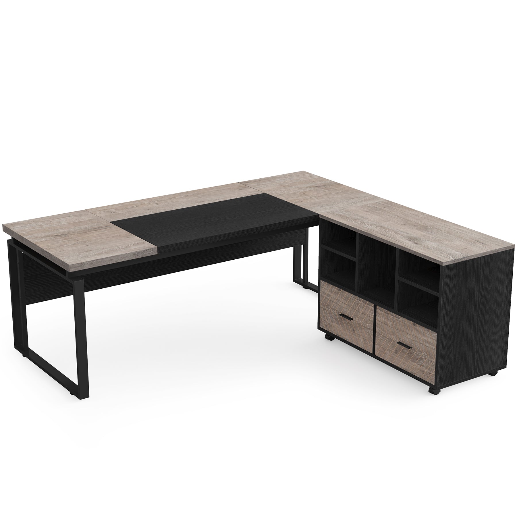 L-Shaped Executive Desk, 63