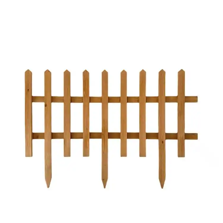 Manufacturer supply solid wood outdoor garden fence wall vertical slat wood fence