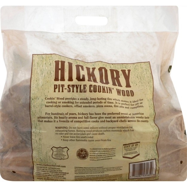 Cowboy 65 Cu Ft Hickory Cooking Wood