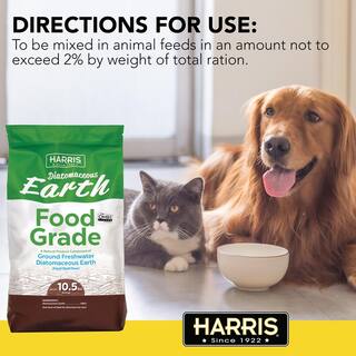 Harris 10.5 lbs. Diatomaceous Earth Food Grade 100% and Shaker Applicator Value Pack DEFG105-SHAKEIT