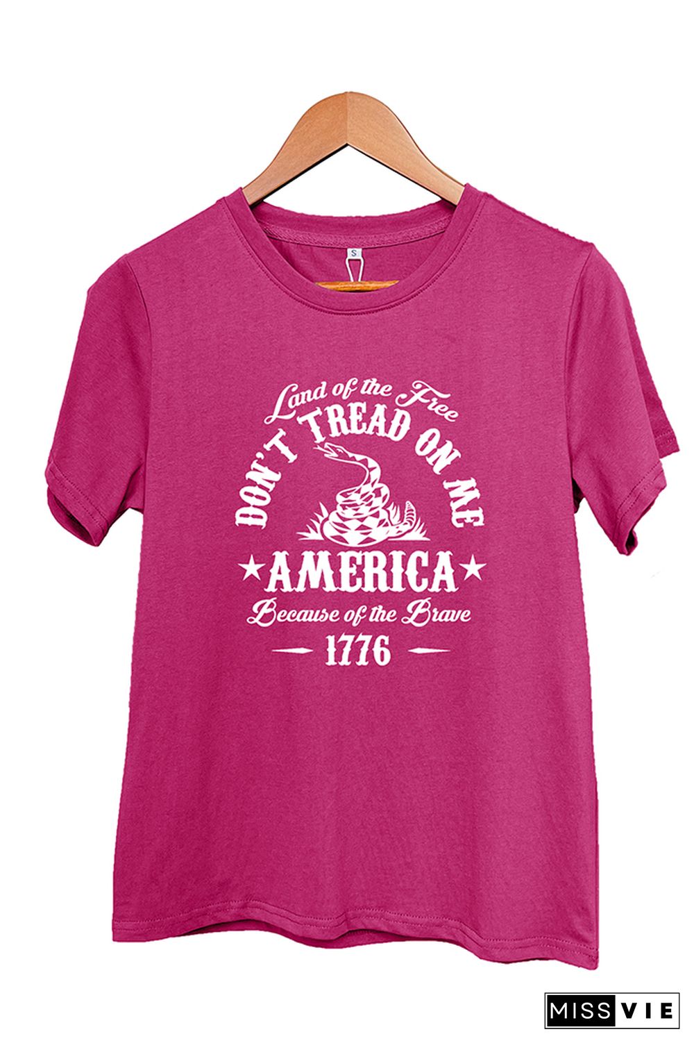 Dont' Tread On Me Graphic T-Shirt Wholesale