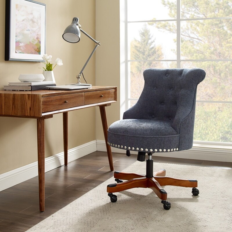 Pamela Tufted Swivel Office Chair