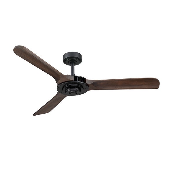 Aerofanture 52-inch Wood 3-blade Outdoor Porch Ceiling Fan with Remote Shopping - The Best Deals on Ceiling Fans | 38741056