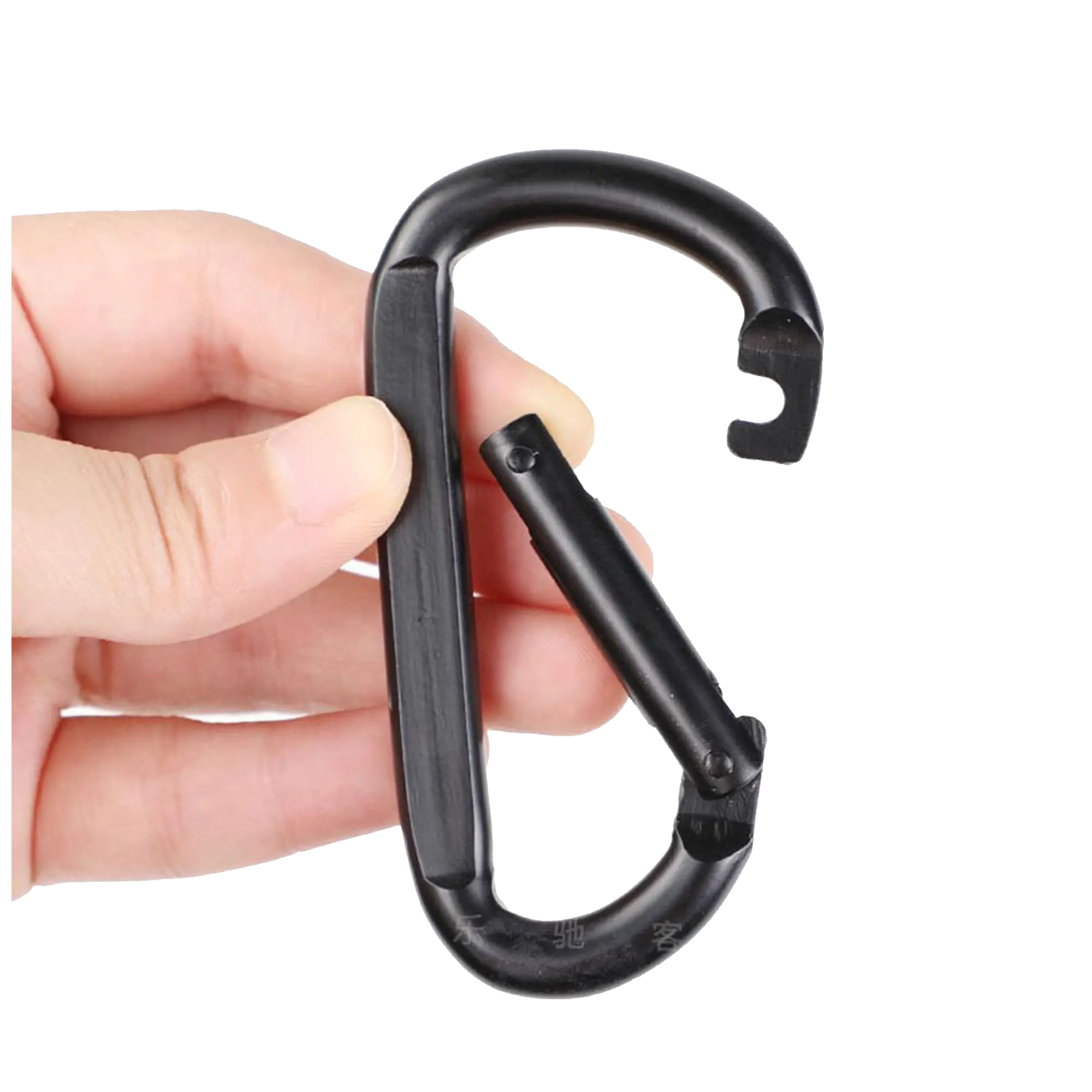 200KG Outdoor Climbing Carabiner Clip Key Chain  Customized Mini Aluminum oy Shape Tactical Survival Carabiner