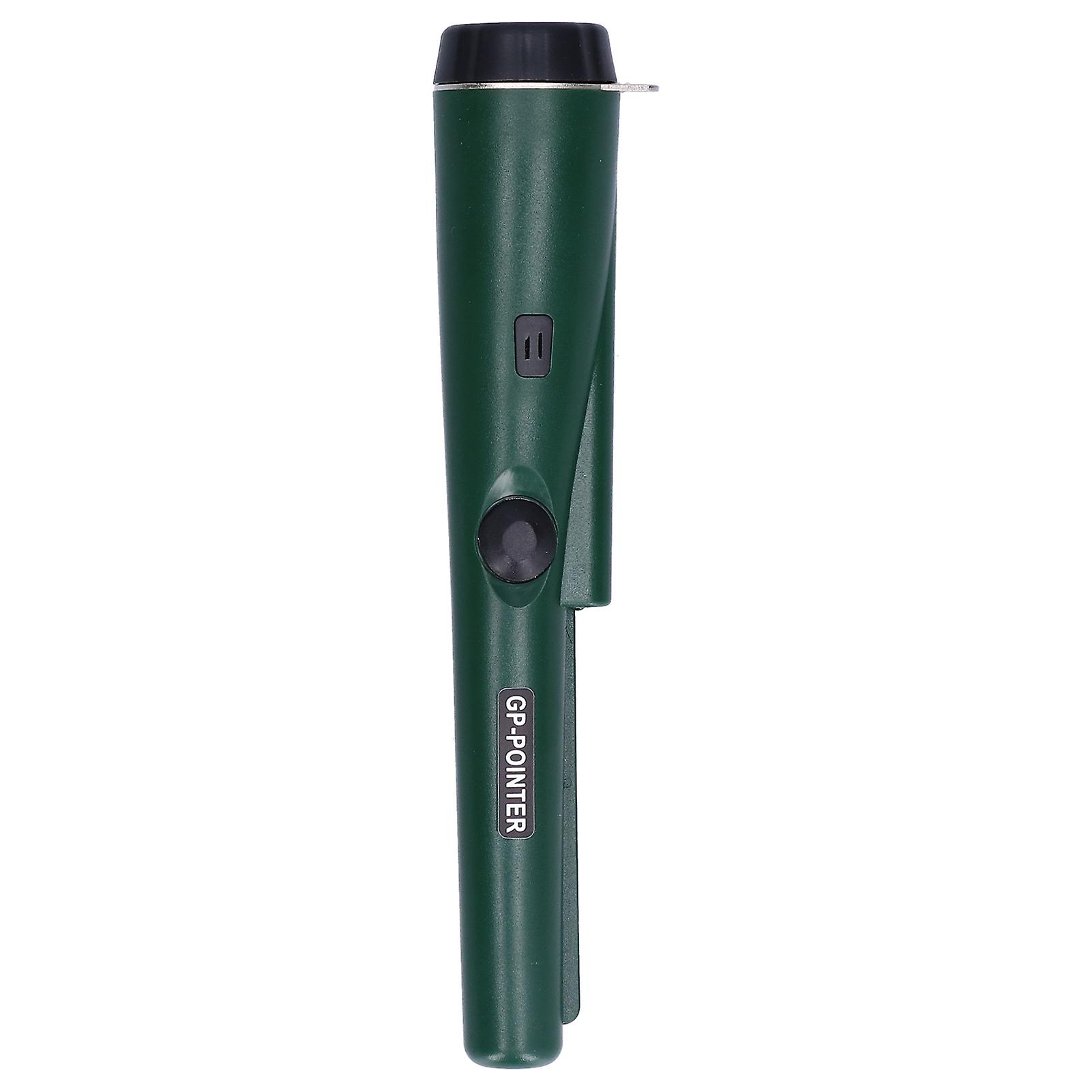 Metal Detector Professional Portable Waterproof Handheld Metal Detector With Led Lightmilitary Green