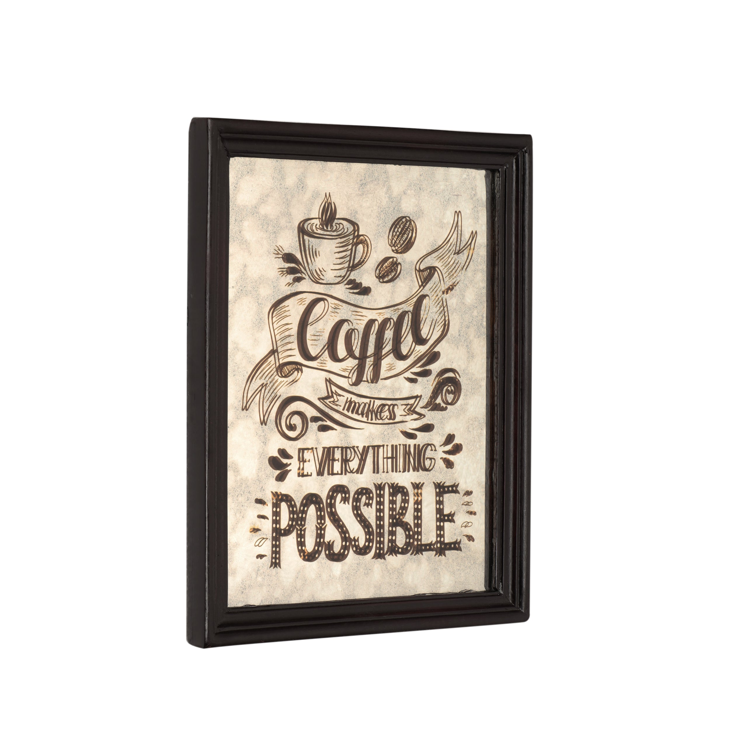 Maria Inspirational Coffee Wall Art