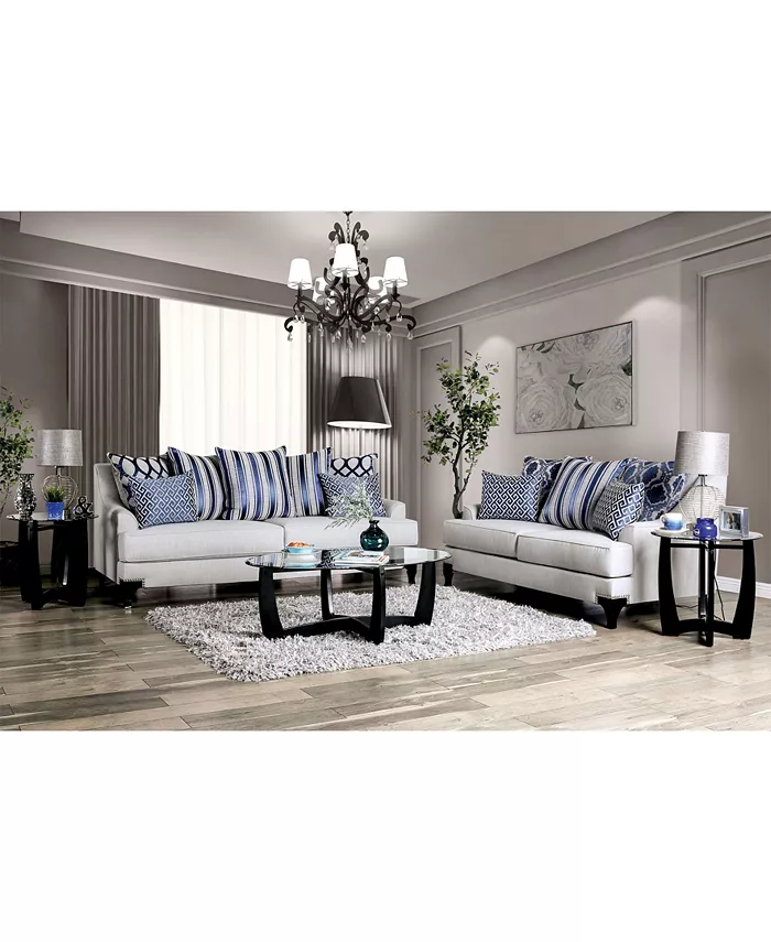 Furniture of America Allyson Upholstered Sofa