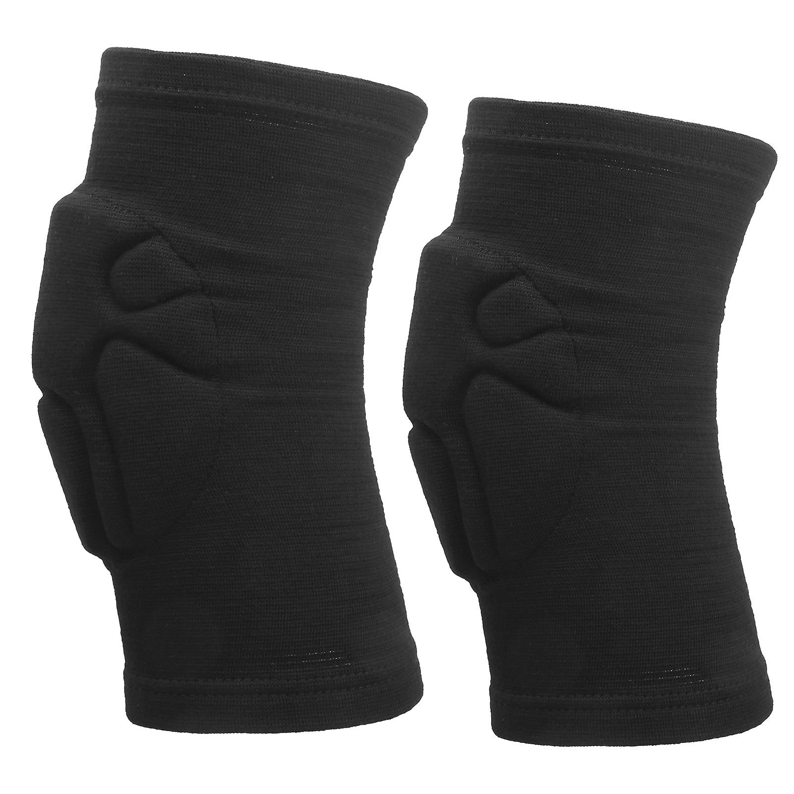 1 Pair Knee Protector Guard Pads Sleeve Breathable Support For Outdoor Sports Basketball M