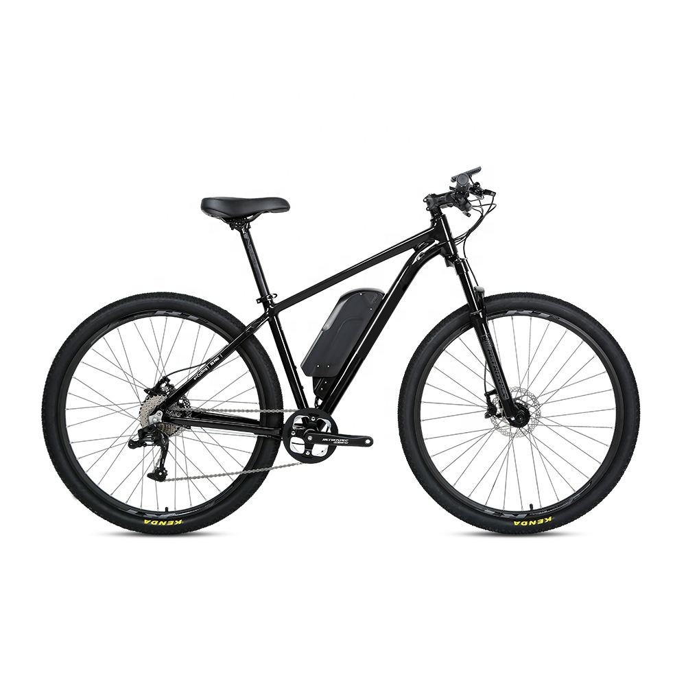 GALAXY amazon hot selling 350w motor e bike mountain bike 9 speed full suspension electric bike