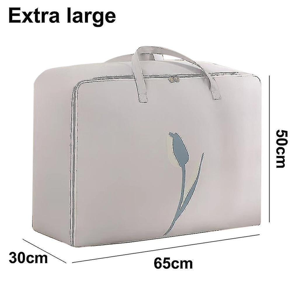 Oxford Cloth Travel Moving Storage Bag Thickened Waterproof And Moisture-proof Quilt Storage Bag