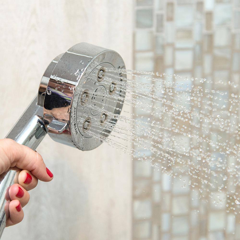 Speakman 3-Spray 4 in. Single Wall Mount Handheld Adjustable Shower Head in Chrome VS-3010