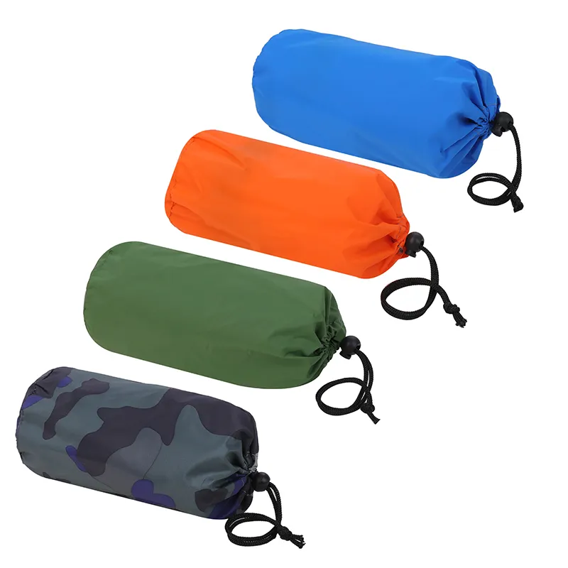 Single outdoor sleeping picnic mouth folding pillow inflatable waterproof air mattress cushion camping mat