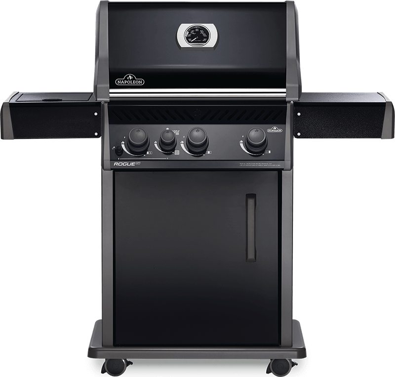 Napoleon Bbq RXT425SIBNK1 Rogue Xt 425 Sib Infrared Side Burner , Black , Natural Gas