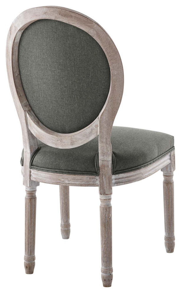 Arise Vintage French Upholstered Fabric Dining Side Chair   French Country   Dining Chairs   by Modway  Houzz