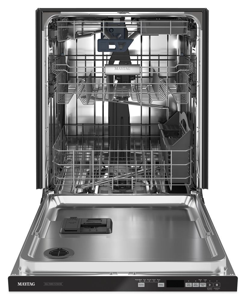 Maytag MDB8959SKW Top Control Dishwasher With Third Level Rack And Dual Power Filtration