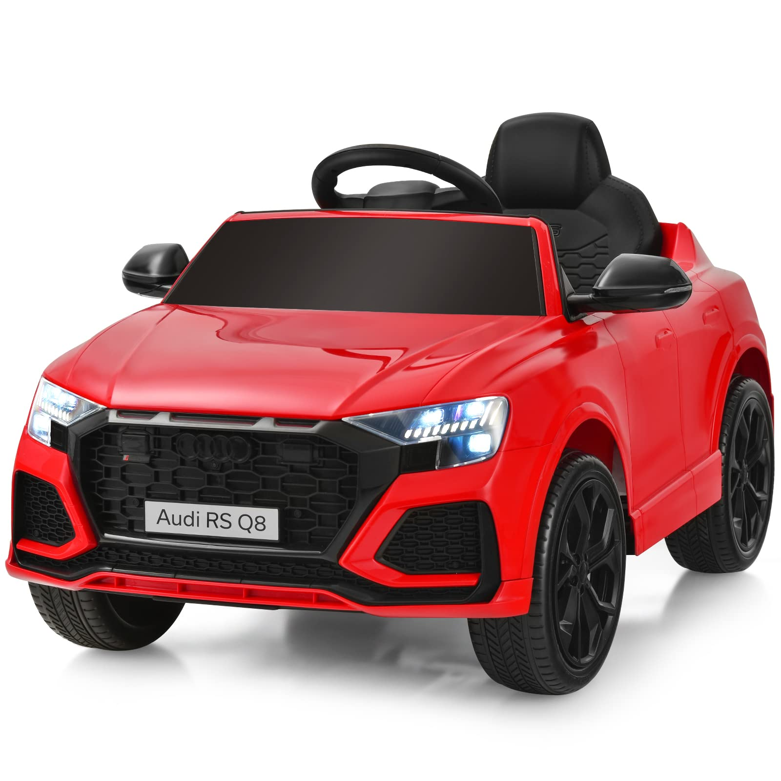 Costzon Ride on Car, 12V Licensed Audi Q8 Kids Cars to Drive w/ Remote Control