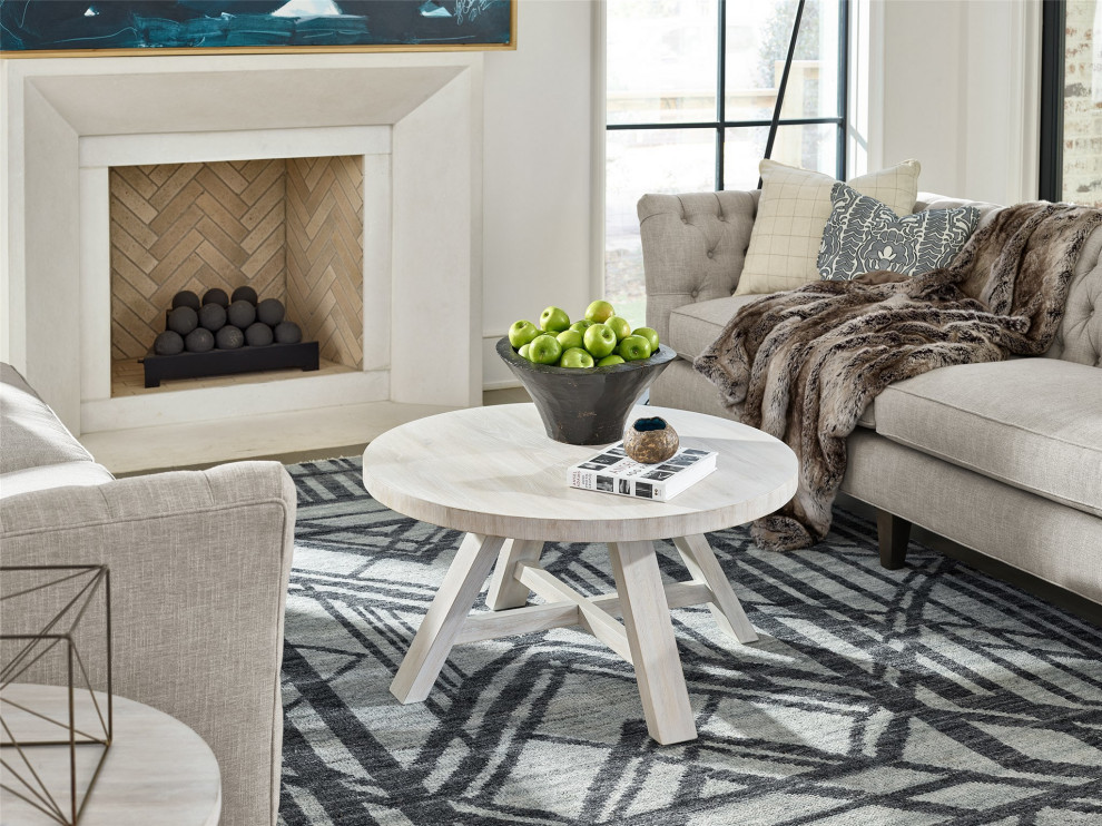 Modern Farmhouse Cocktail Table   Transitional   Coffee Tables   by HedgeApple  Houzz