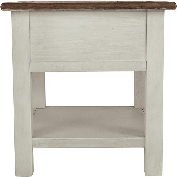 Signature Design by Ashley Chair Side End Table with Outlets/USB Ports