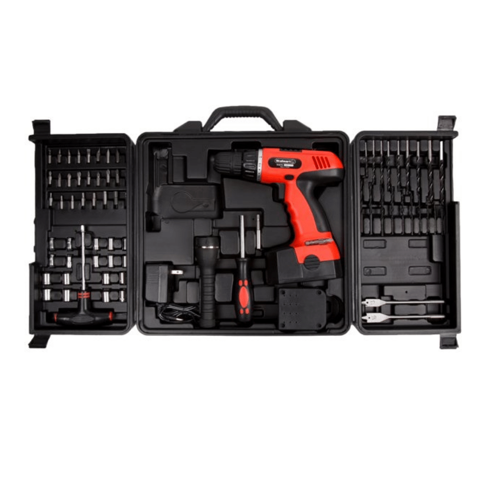 Stalwart Cordless Drill Set - 78 Piece Kit， 18-Volt Power Tool (75-66007)