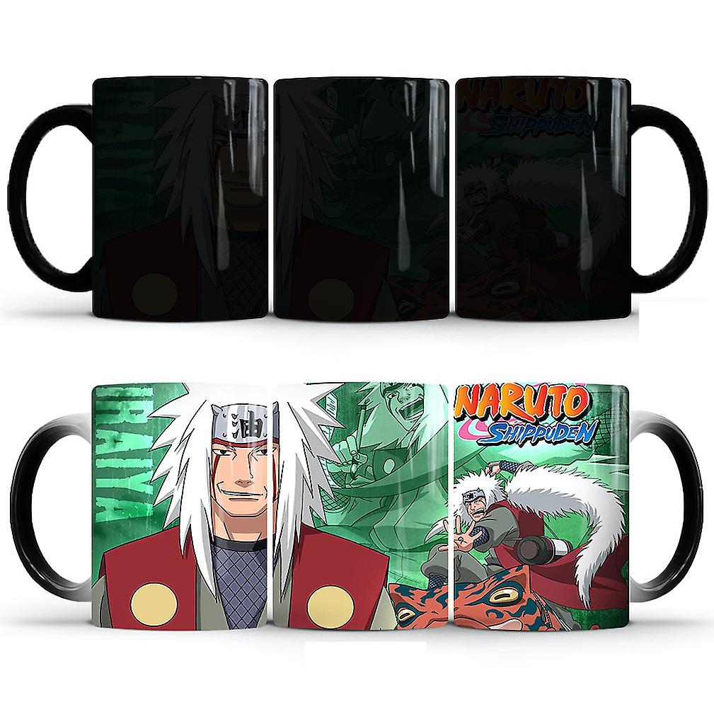 Jiraiya Color Changing Mug Ceramic Coffee Mug Thermal Tea Cup Novelty Gift