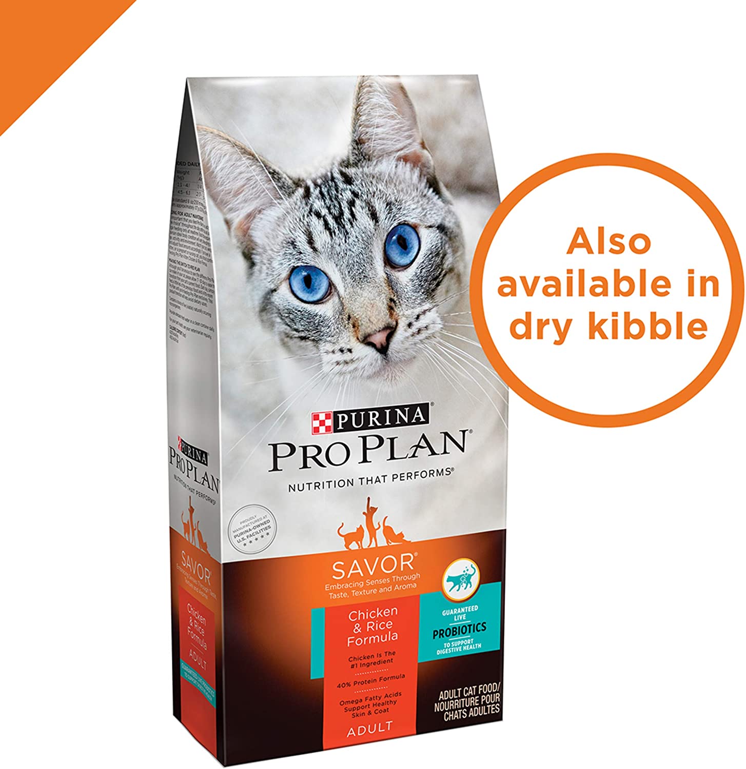 Purina Pro Plan Adult Turkey and Rice Entree in Gravy Canned Cat Food 3-oz case of 24