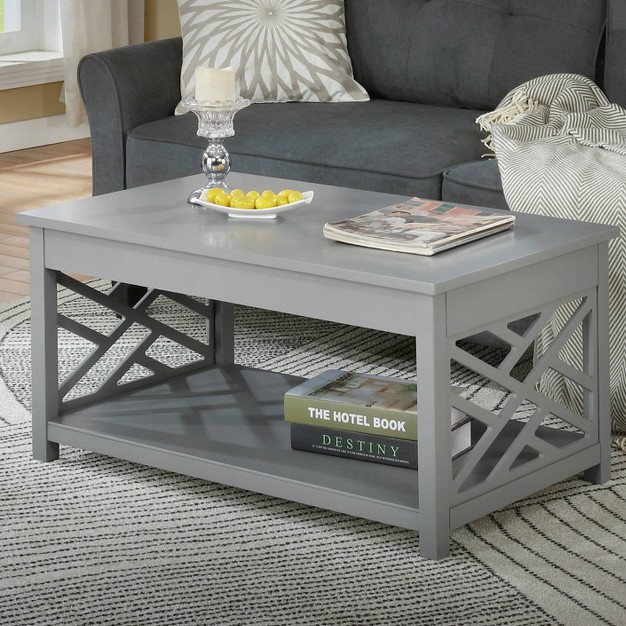 Middlebury Wood Coffee Table Alaterre Furniture