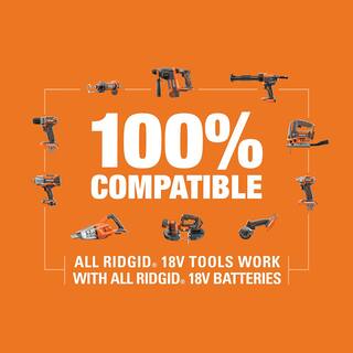 RIDGID 18V Lithium-Ion Brushless Cordless Compact Router Kit with (1) 2.0 Ah Battery and Charger R86044SB