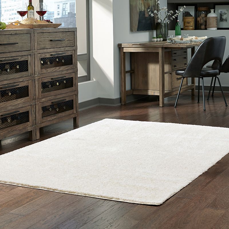 Gertmenian Micro Shaggy Luxury Solid Shag Rug