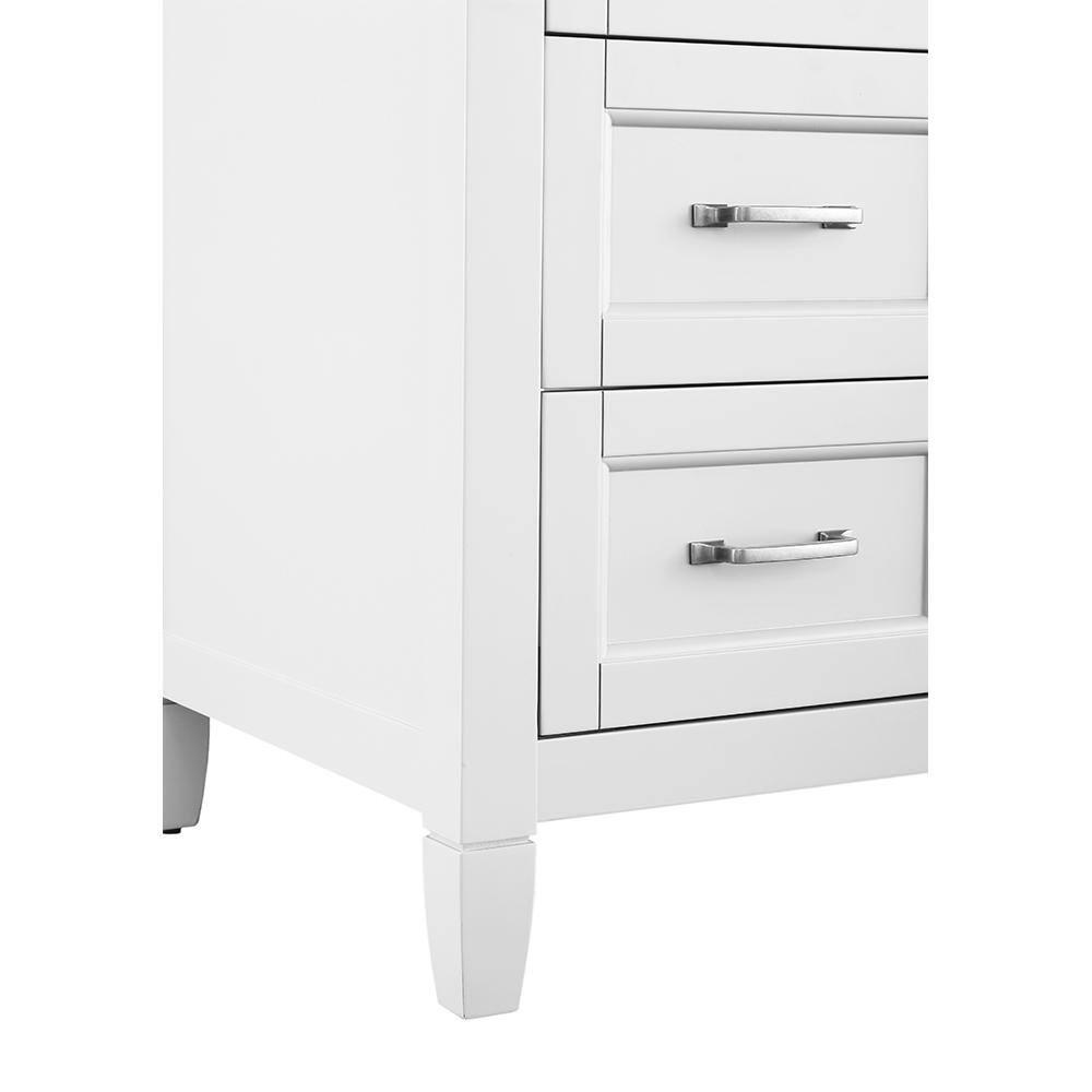 Home Decorators Collection Ashburn 48 in W x 2175 in D Vanity Cabinet in White