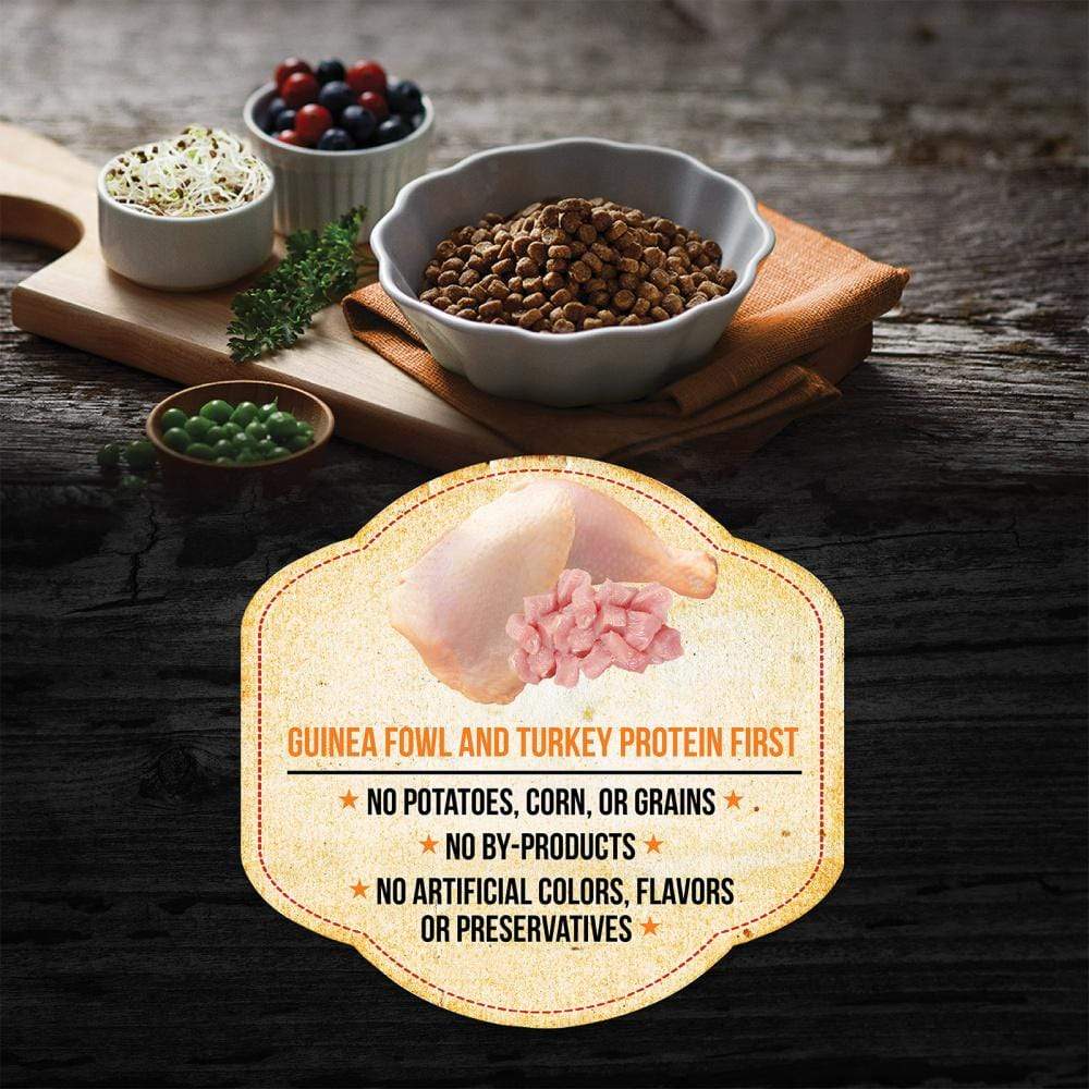 Fussie Cat Market Fresh Grain Free Guinea Fowl and Turkey Meal Recipe Dr