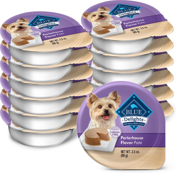 Blue Buffalo Divine Delights Porterhouse Flavor Pate Dog Food Trays