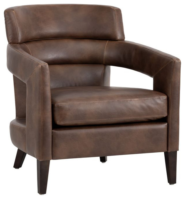 Sunpan 5West Bloor Armchair   Transitional   Armchairs And Accent Chairs   by Unlimited Furniture Group  Houzz